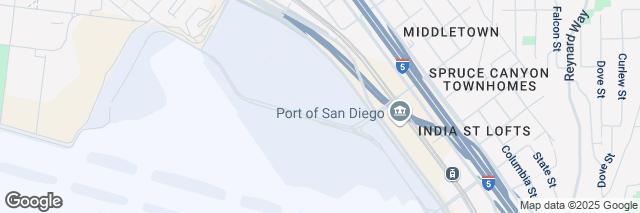 Google Maps San Diego Airport (SAN), RENTAL CAR CENTER 3355 Admiral Boland Way, San Diego, CA 92101-1100, United States of America